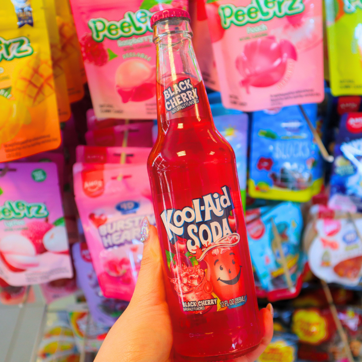 Kool-Aid Soda Black Cherry 355ml