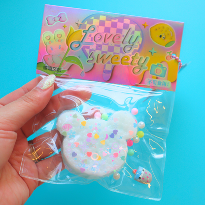 Taba Squishy Micky Mouse Waffle Blue