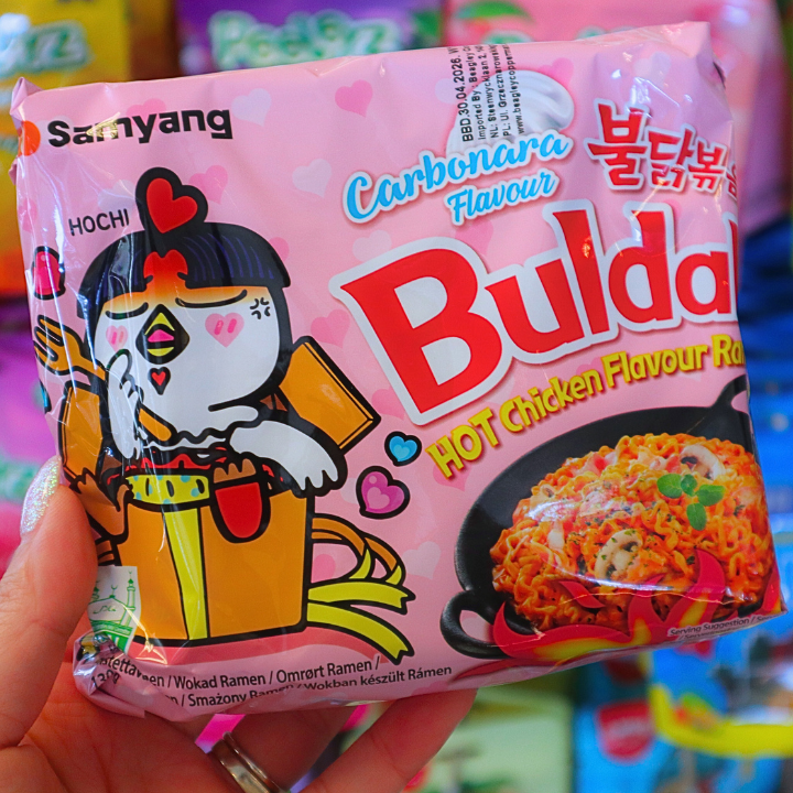 Buldak Hot Chicken Ramen Carbonara  130g (SAMYANG) HALAL