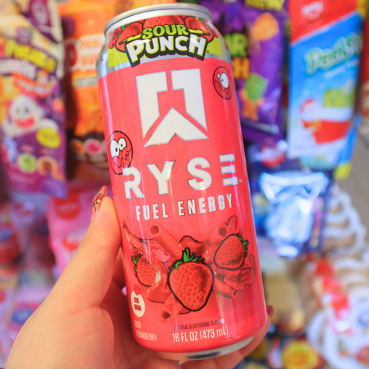 Ryse Fuel Energy Drink Sour Punch Sour Strawberry 473ml