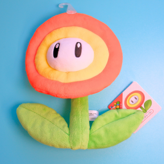 Super Mario All-Star Collection Plushie Fire Flower 19cm (SANEI)