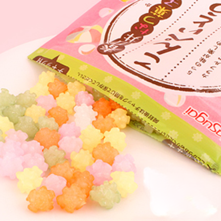 Konpeito Colourful Sugar Candy Fruit Flavours 85g (KASUGAI)