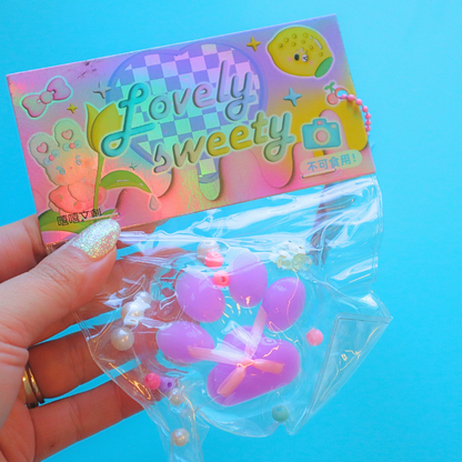 Taba Squishy Clear Cat Paws