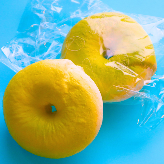 Bakery Squishy Matcha Bagel 9cm