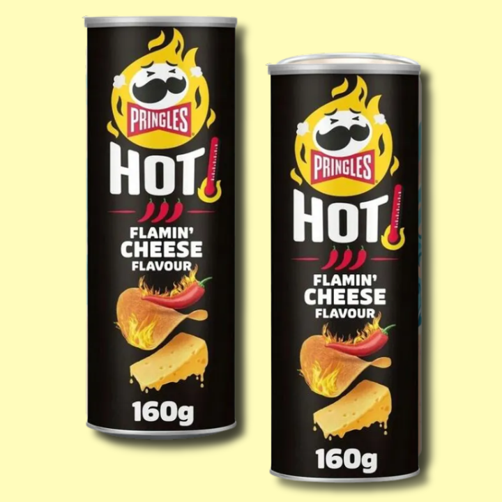Pringles Hot Cheese & Chili 160g