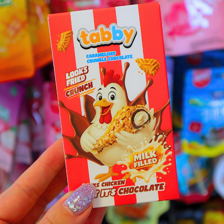 Tabby Chicken Chocolate 50g
