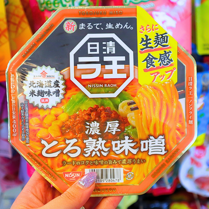 Instant Ramen Raoh Bowl Rich Miso 118g (Nissin) DATOVARE