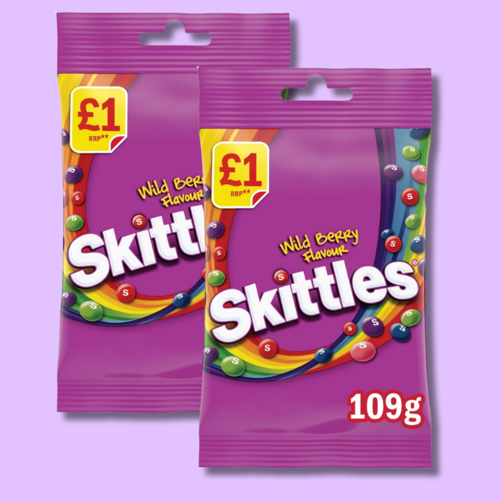 Skittles Wild Berry 109g (MARS) VEGAN