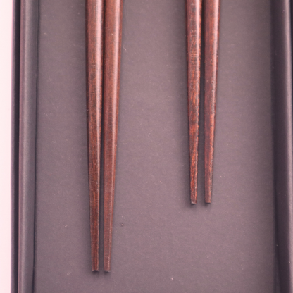 Chopsticks Gift Set Premium Coating 2 pairs Sakura Top (23/21cm)
