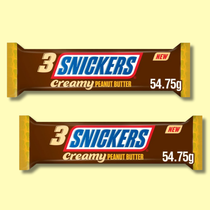 Snickers Creamy Peanut Butter Trippel 54.75g (MARS)