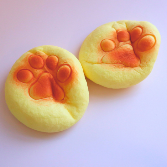 (OUTLET) Kawaii Bakery Squishy Cat Paw Bun