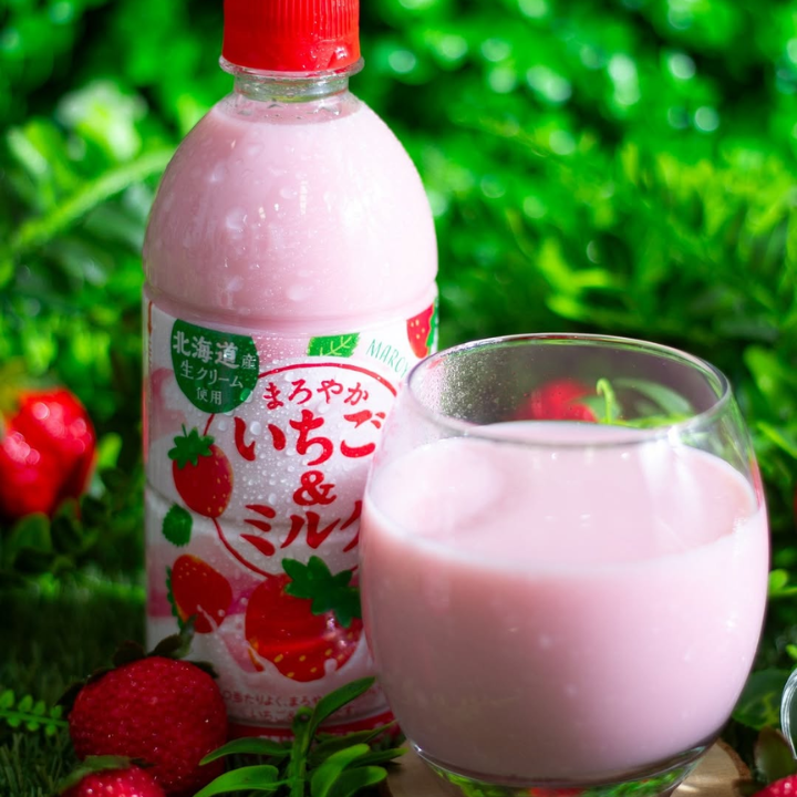 Maroyoka Ichigo & Milk Strawberry Milk 500ml (SANGARIA)