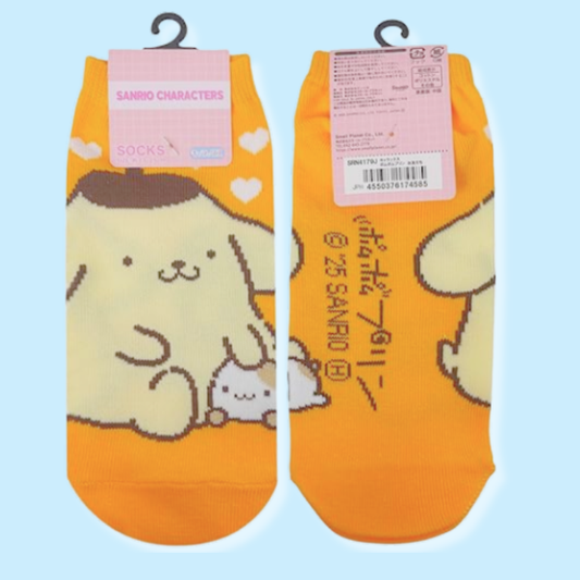 Sanrio Pompompurin Socks Friends EUR 36-39 (SMALL PLANET)