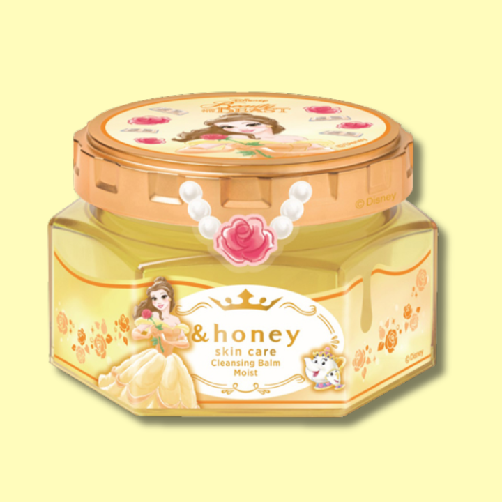 (LIMITED) &honey Cleansing Balm Disney Princess Belle Moist 90g (VICREA)