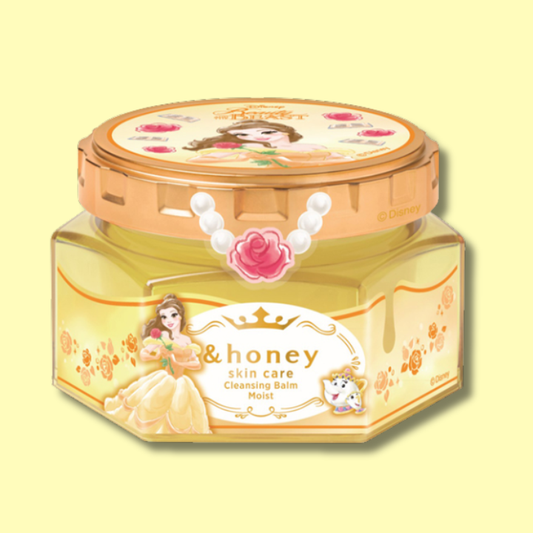(LIMITED) &honey Cleansing Balm Disney Princess Belle Moist 90g (VICREA)