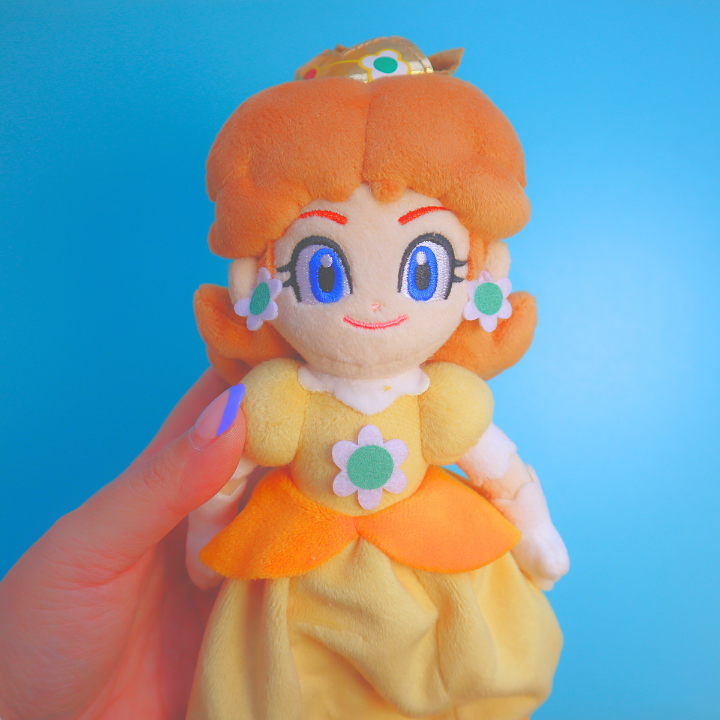 Super Mario All-Star Collection Plushie Princess Daisy 26cm (SANEI)
