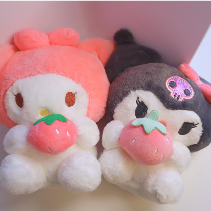 Kosebamse Kuromi My Melody 25 cm