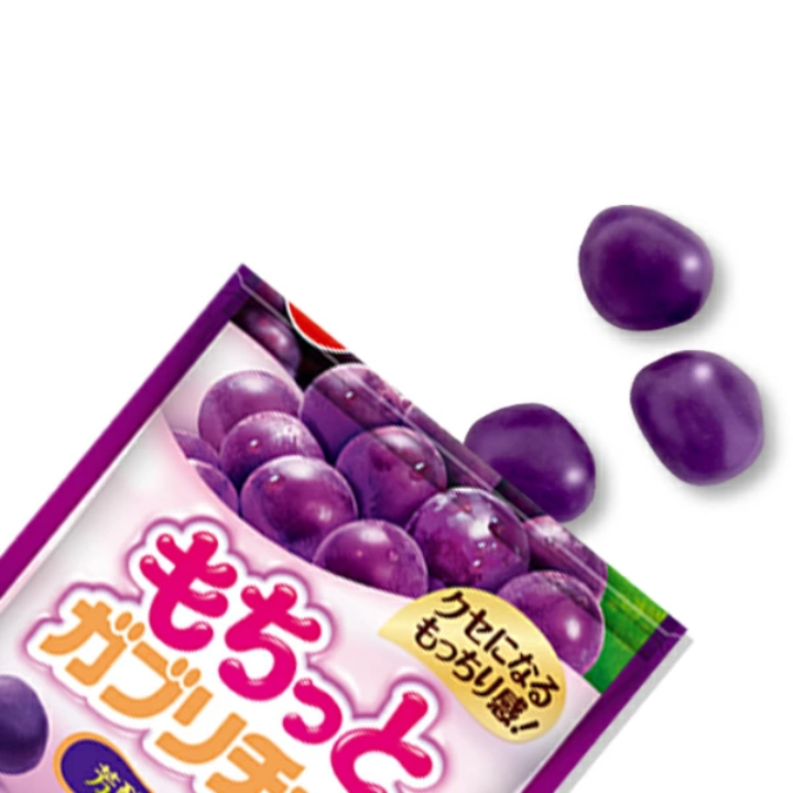 Soft Candy Mochitto Gaburi Chu Grape 35g (MEIGUM)