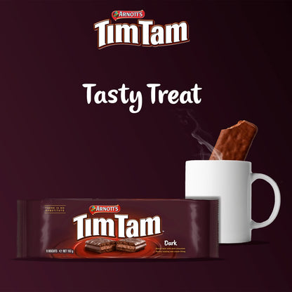 Tim Tam Dark Chocolate Biscuits 163g (ARNOTT'S)