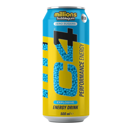 C4 Energy Drink Millions Bubblegum 500ml