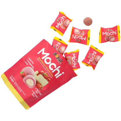 Mochi Strawberry Cheesecake 120g 8stk (ROYAL FAMILY)