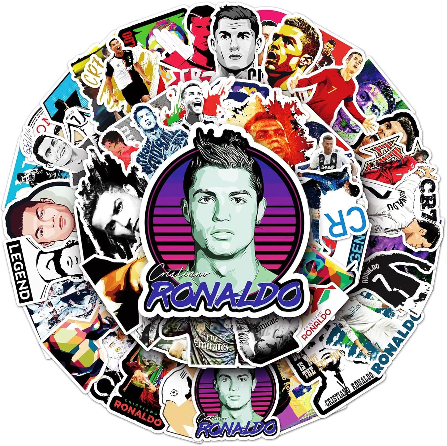 Sticker Flakes Cristiano Ronaldo