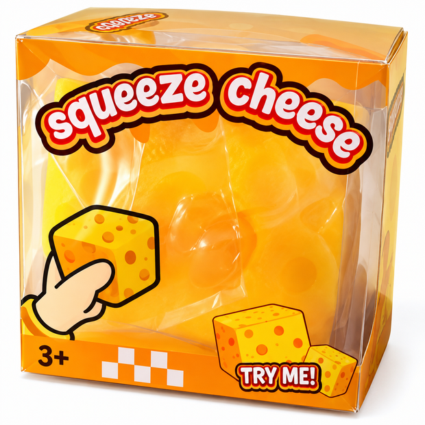 Jumbo Squishy Cheese