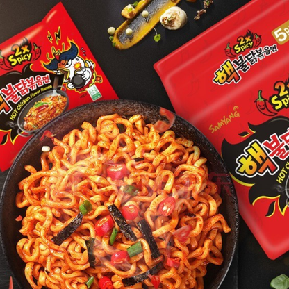 Buldak Hot Chicken Ramen 2X Spicy 140g (SAMYANG)