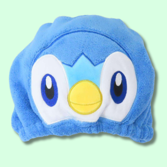 Pokemon Quick Dry Towel Hair Cap Piplup (TAKARA TOMY)