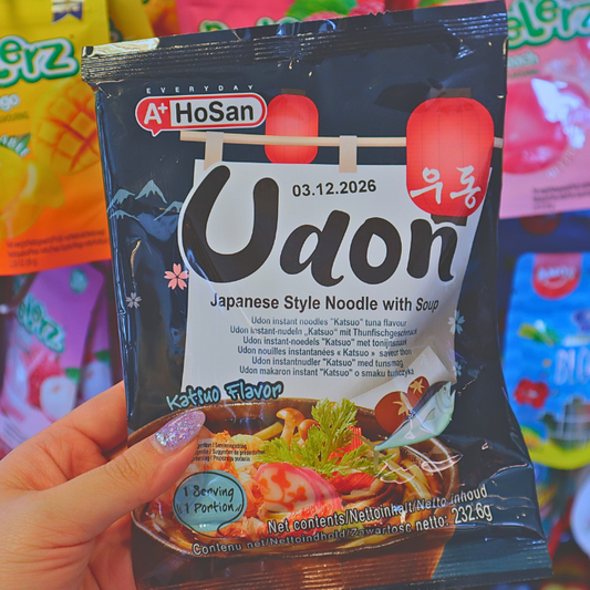 Udon Instant Noodles Katsuo Flavor 232.6g (A+HOSAN)