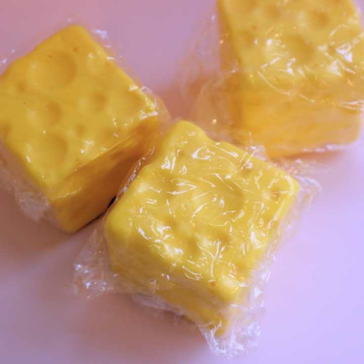 Slow Rising Squishy Cheese Block