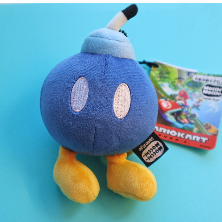 Mario Cart Mocchi Ball Chain Mascot Bob-omb (Takara Tomy A.R.T.S)