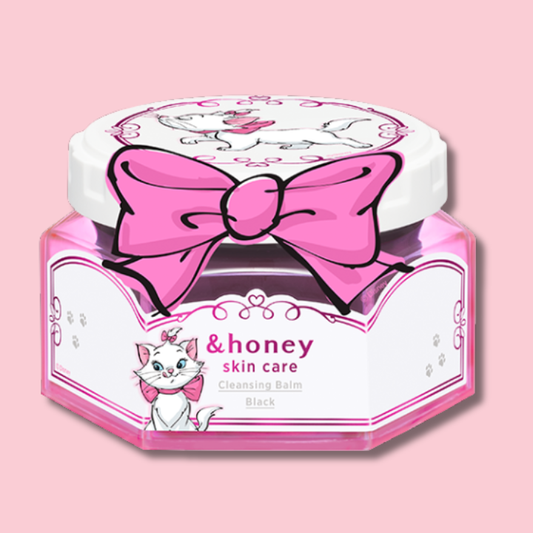 (LIMITED) &honey Cleansing Balm Disney Marie Black 90g (VICREA)