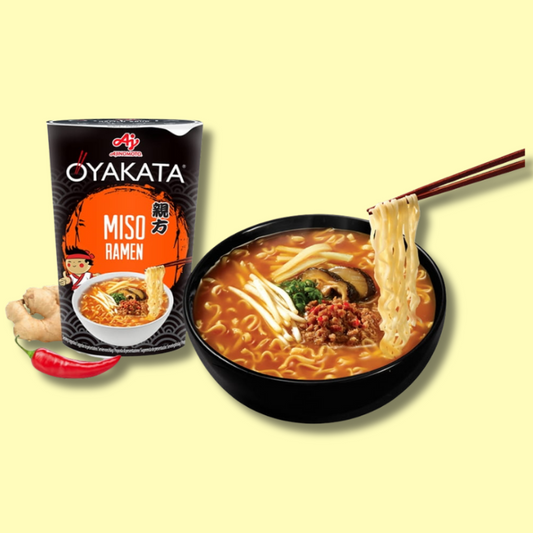 Instant Noodle Miso Ramen Cup 66g (OYAKATA)