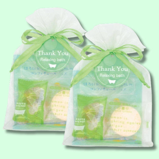 Relaxing Bath Gift Set Green