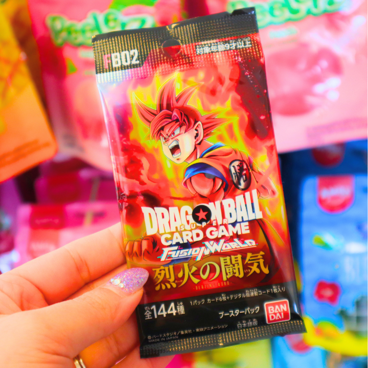 TCG Dragon Ball Super Fusion World Booster Pack Blazing Aura FB-02 (BANDAI)