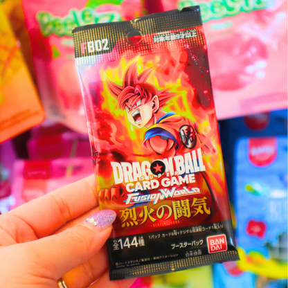 TCG Dragon Ball Super Fusion World Booster Pack Blazing Aura FB-02 (BANDAI)