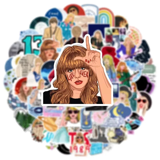 Sticker Flakes Taylor Swift