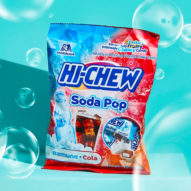 Hi-Chew Soda Pop Ramune Cola 80g (MORINAGA)