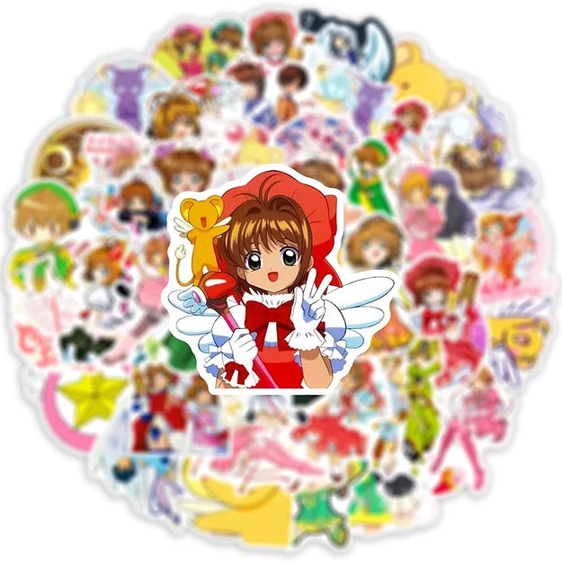 Sticker Flakes Anime Card Captor Sakura