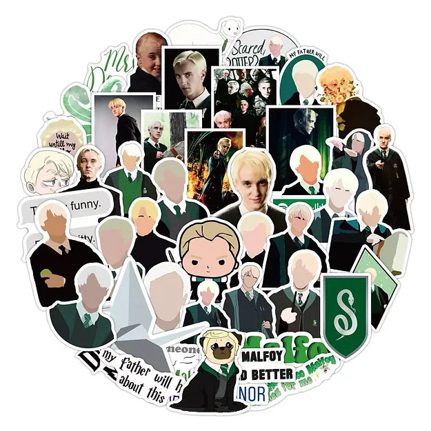 Sticker Flakes Film Harry Potter Draco Malfoy