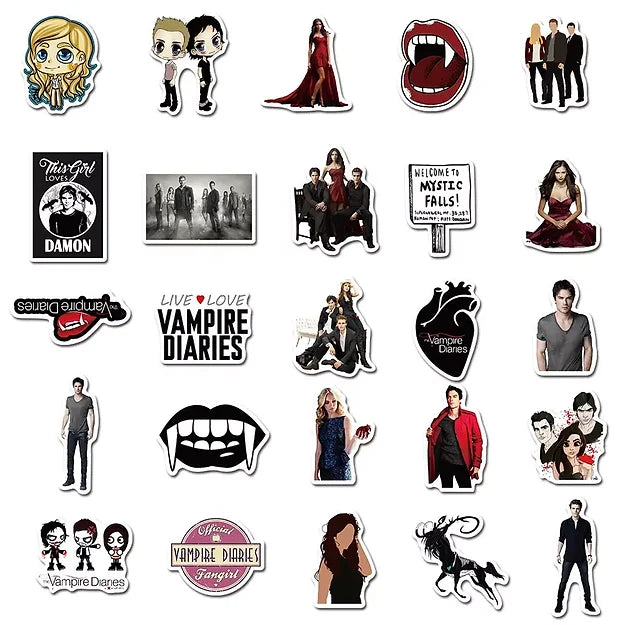 Sticker Flakes Serie Vampire Diaries