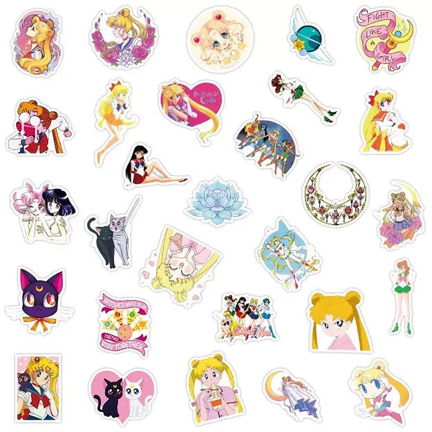 Sticker Flakes Anime Sailor Moon