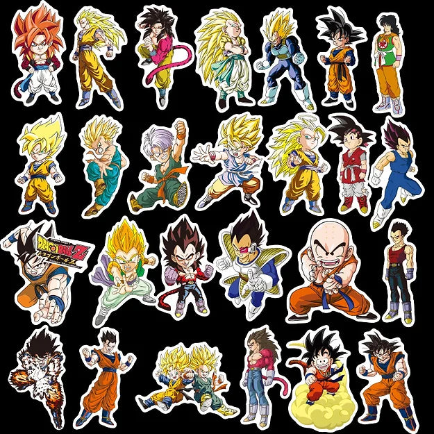 Sticker Flakes Anime Dragon Ball