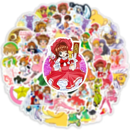 Sticker Flakes Anime Card Captor Sakura