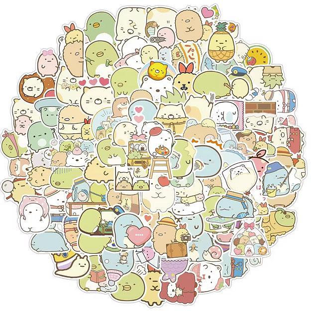 Sticker Flakes Sanrio Sumikkogurashi