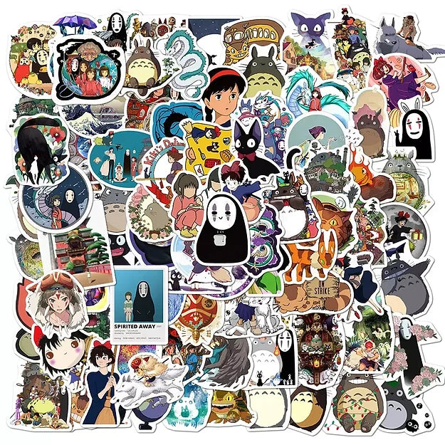 Sticker Flakes Assorted Studio Ghibli