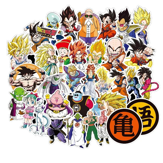 Sticker Flakes Anime Dragon Ball