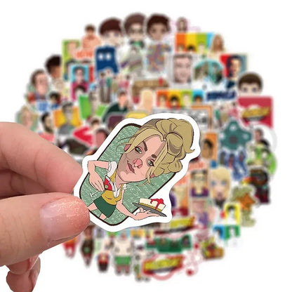 Sticker Flakes Serie Big Bang Theory