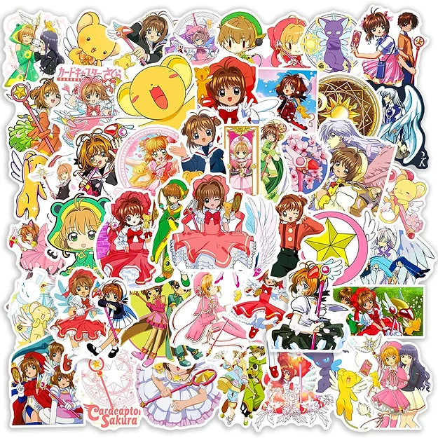 Sticker Flakes Anime Card Captor Sakura